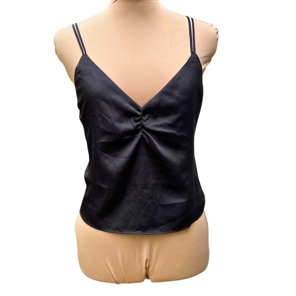 Express [NWT - Medium] Black Tie-Back Strappy Tank - Picture 3 of 9
